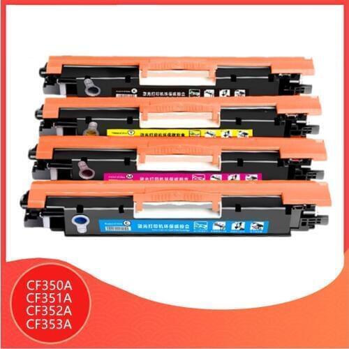 Compatible CF350A CF351A CF352A CF353A 130A Color Toner Cartridge for hp Color LaserJet Pro MFP M176n, M176 M177fw M177 printer