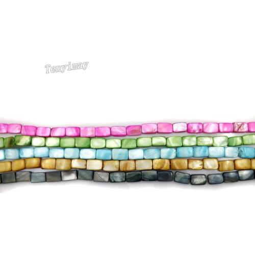 Oblong shape shell jewelry beads free shipping, 10x15mm mixed color shell charms for DIY