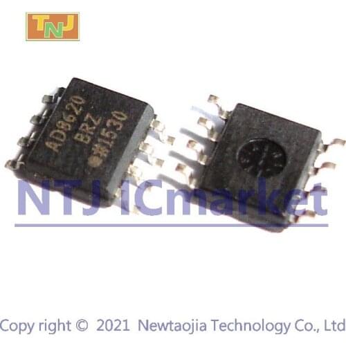 10 PCS AD8620BR SOP-8 AD8620BRZ AD8620B AD8620 8620B SMD Operational Amplifier IC CHIP