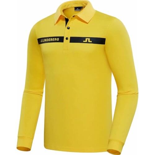 Summer JL Golf T-Shirt 3 Colors New Short Sleeve Mens Clothes Outdoor Casual Polo Shirt S-XXL in Choice