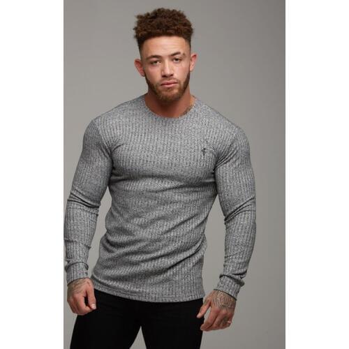 Autumn Long Sleeve Running Shirt Men Rashgard Solid Fitness Gym T Shirt Sports Shirts Men Sportswear Workout Tshirt