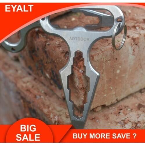 Outdoor Camping Supplies Sharp Knives Multi Specification Six Angle Wrench Screwdriver