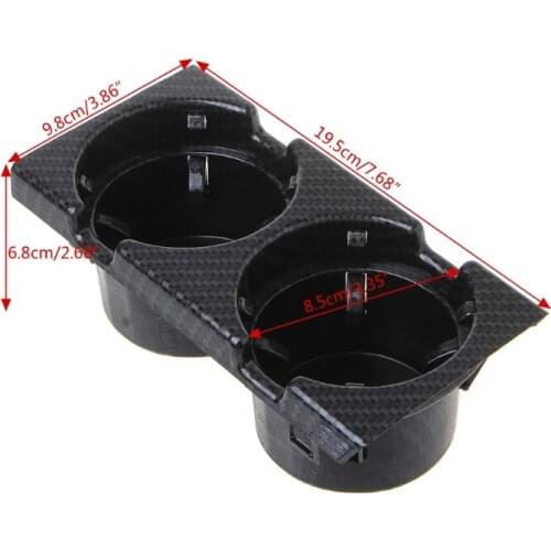 N0HF Front Center Console Drink Bottle Cup Holders Containers for bmw E46 3Series