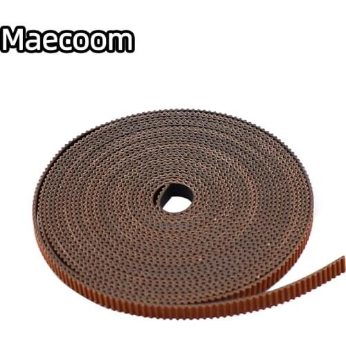 High Quality 3D Printer GATES-LL-2GT Gear Synchronous Belt GT2 Width 6MM 9MM 10MM Timing belt , Wear Resistant for BLV Mgn Cube