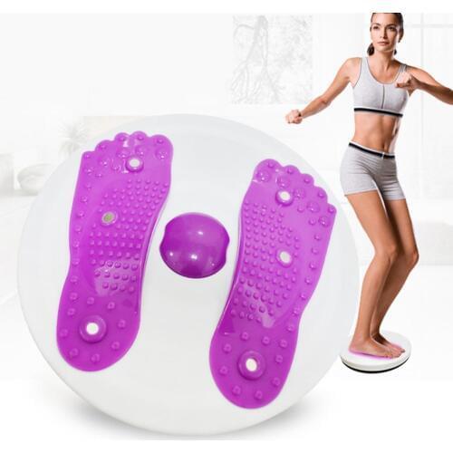 Popfeel Twist Waist Torsion Disc Board Aerobic Exercise Fitness Reflexology Magnet