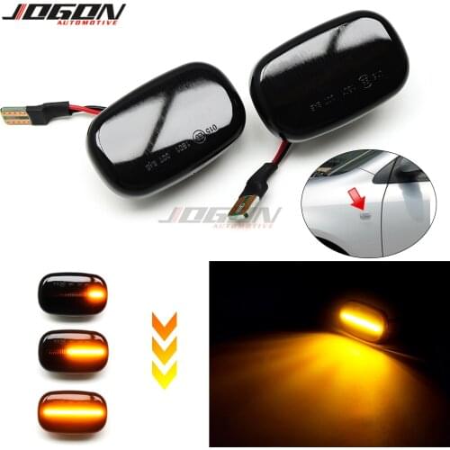 LED Dynamic Turn Signal Light Side Fender Marker Lamp For Toyota Corona AT19 Hilux Surf N21 Yaris RAV4 Camry For Lexus RX GX 300