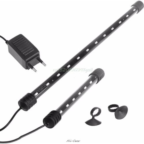 Aquarium Fish Tank LED Light Submersible Waterproof Bar Strip Lamp EU Plug New