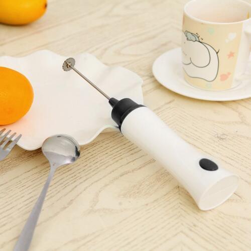 Milk Frother Foamer Whisk Mixer Cream Stirrer Mini Electric Egg Beater With Cover Rechargeable Drinks Cooking Tool FBE3