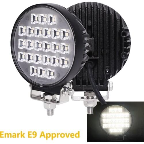 1/2Pcs 36w Bright LED Flood Beam Work Light with Mounting Kit for Car SUV Truck Pick up Driving Fog Lamp Car Camping Hiking