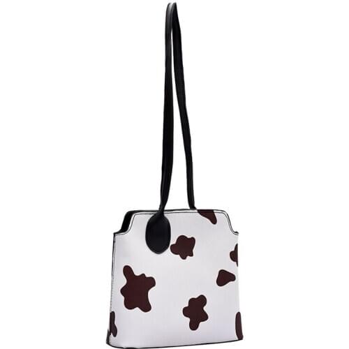 Womens bag Crossbody bags for women 2020 cow print wallet shoulder Fake Designer Handbags black ibiza style luxury brand purse