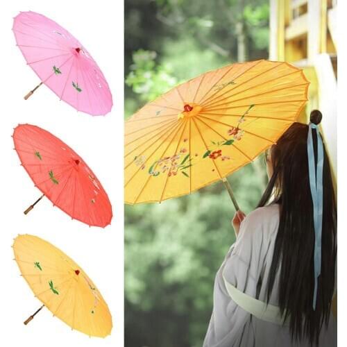 Umbrella Art Deco Painted Umbrella Parasol for Wedding Party Oil Paper Umbrellas 2020 new