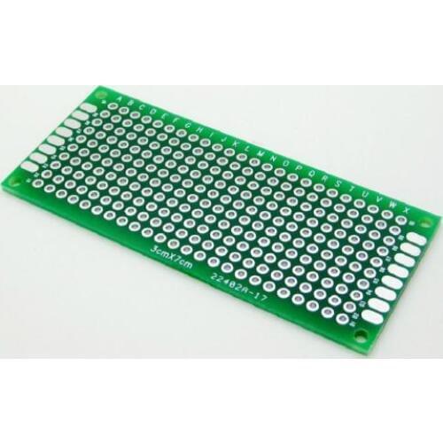 10PCS Double side Prototype PCB Tinned Universal board 3x7 3*7cm