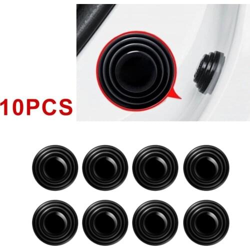 10pcs 2.8cm Shock-absorbing And Anti-collision Gasket For Car Trunk Car Door Hood And Sound-proof Gasket