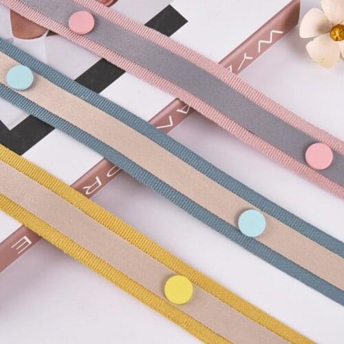 12M/Lot 3cm Wide Button Decor Lace Trims Curtain Accessories Tassel Fringe Ribbon Belt Trim DIY For Sofa Cushion Home Decor