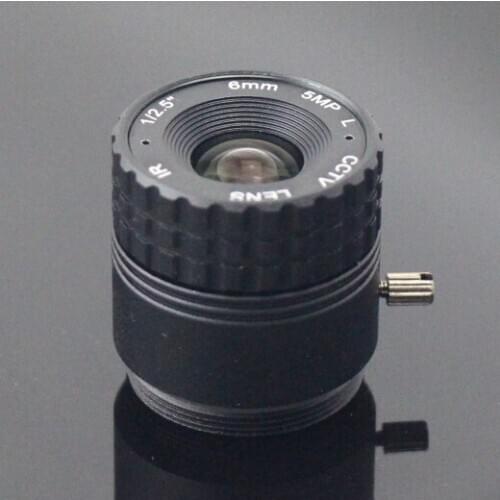 5Mega Pixel Series CS Mount 6mm CCTV Camera Lens