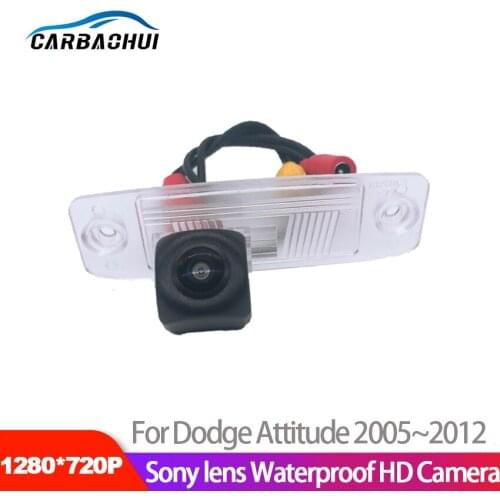 Car wireless Rear View Camera For Dodge Attitude 2005~2012 Car Reverse Parking Camera Waterproof high quality Night vision hd