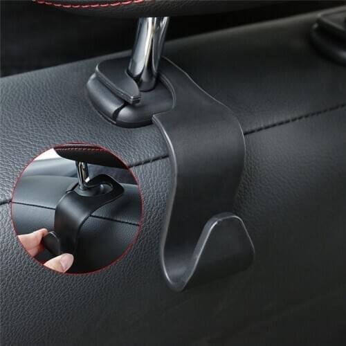 Car Seat Back Hook Portable Hanger For peugeot 307 206 308 3008 306 407 205 508 406 1007 Traveller Expert
