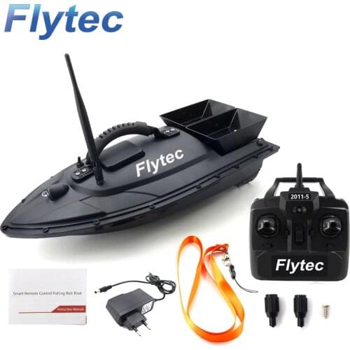 Flytec 2011-5 Fish Finder 1.5kg Loading 500m Remote Control Fishing Bait Boat RC Boat Toys For Fishing Lovers And Fisherfolks