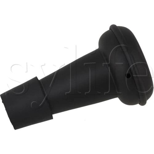 Lightweight Mini Trumpet Straight Practice Cup Mute Silencer Jazz Beginner Black