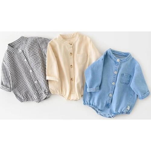 MILANCEL 2021 Baby Clothes Toddler Boys Bodysuits 3 Pattern Infant Girls One Piece Newborn Clothes