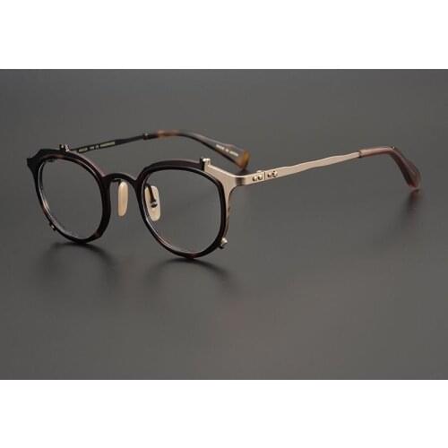 2021 Light Luxury Brand Designer Glasses Frame Men Women High Quality Handmade Eyeglasses Myopia Prescription Spectacles MM-0050