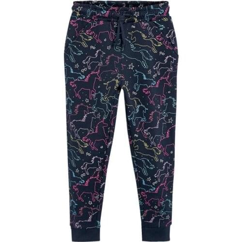 Funnygame New 2021 Cartoon Childrens Long Pants Cotton Cute Boys Girls Sweatpants for Autumn Spring Kids Trousers Pants