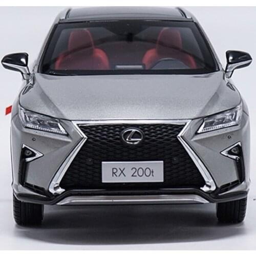 Original factory authentic 1:18 RX RX200T SUV off road vehicle silver diecast car models with small gift