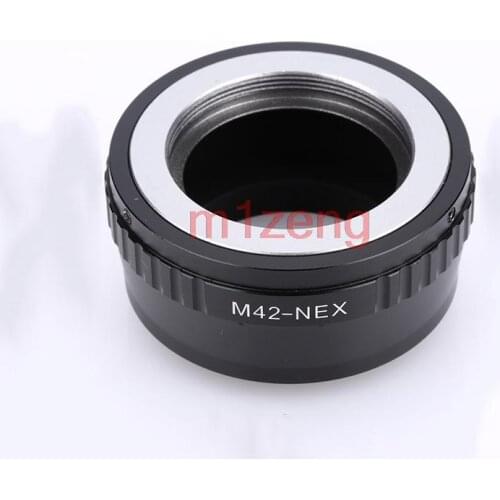 42mm M42 lens to E mount NEX camera adapter ring for sony NEX-3/C3/5/5N/6/7/5T A7 A7 I A7r A5100 A7s A3000 A5000 A6000