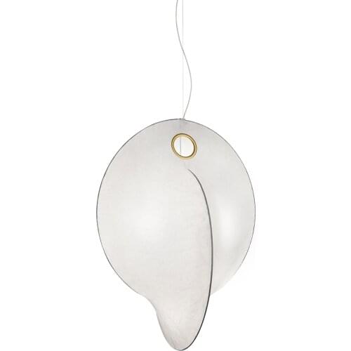 Overlap - Dimmable Pendant Lamp Modern Stair Luxury Hotel Dining Living Room Bedroom Fabric Decoration Hanging Lights Fixtures