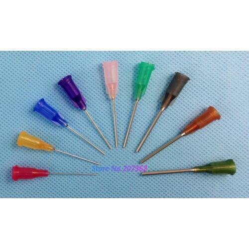Assorted gauges 1-inch epoxy resin precision Blunt Needle Dispense Tips (14G,15G,16G,18G, 20G,21G,22G,23G,25G)X10