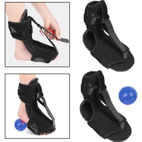 Adjustable Plantar Fasciitis Night Splint Foot Brace Achilles Achilles Tendonitis Support Breathable Health Massage