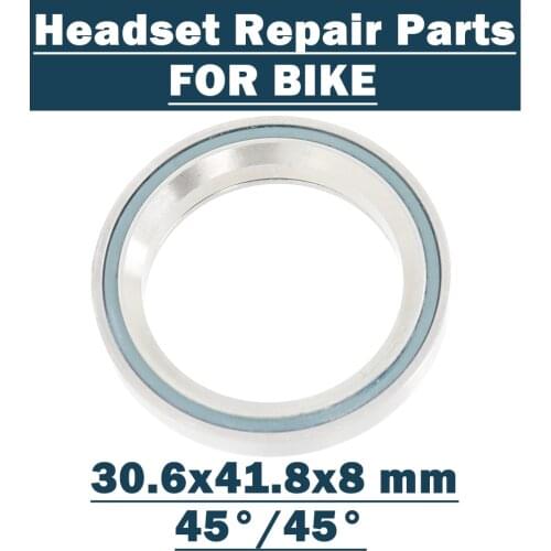 Bike Headset Bearings SMH-P08h8 30.6*41.8*8mm 45/45 1PC ACB Road MTB Angular Contact Bicycle Stainless Bearing S MH-P08H8
