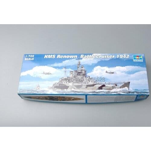 Trumpeter 1/700 05764 HMS Renown 1942 Assembly Model kits building scale model ship 3D puzzle ship