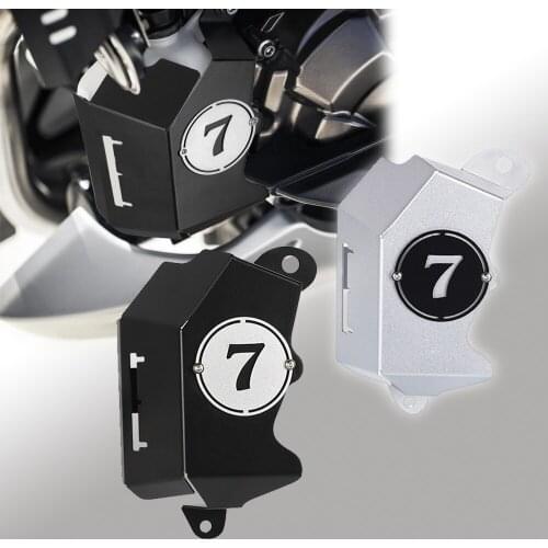 Billet Coolant Reservoir Cover FOR YAMAHA MT-07 Moto Cage XSR 700 2015-2017 Fluid Tank Guard Protector MT-07 Tracer 2016-2021