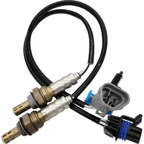 2Pcs Car Upstream+Downstream O2 Oxygen Sensor for Chevrolet Trailblazer/GMC Canyon 2004-2005 234-4119 234-4285