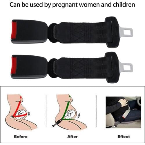 2pcs Universal Seat Belt Cover Autogordel Extender 23CM Seat Belt Uitbreiding Plug Gesp Veiligheidsgordel Clip Auto Accessoires