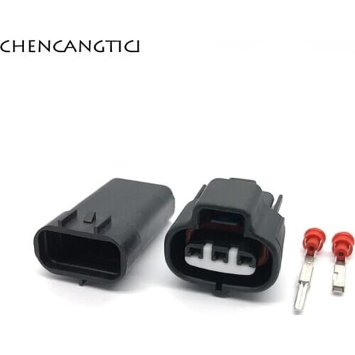 5 Sets 3 Pin Sumitomo Auto Vacuum Turbo Pressure Connector Plug Map Sensor Socket For VSS Toyota 1JZ 2JZ 6189-0099 90980-10841