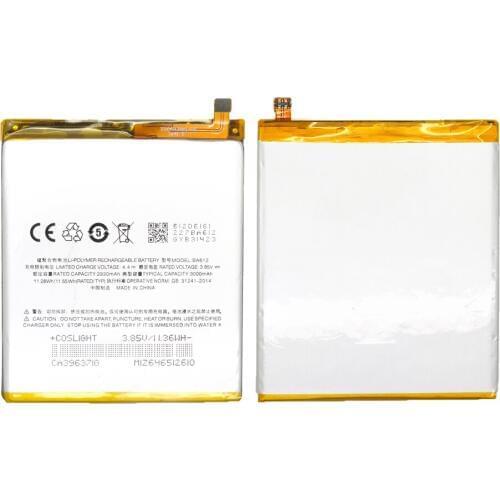 BA612 Battery For Mei zu 5S M5S M612Q M612M Battery 3000mAh With Tracking Number