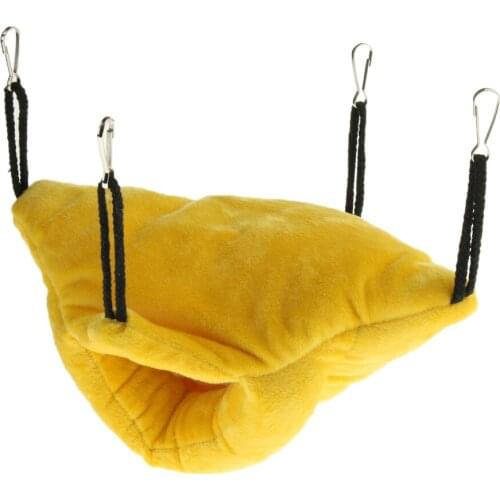 Amagogo Parrot Budgie Lovebird Parakeet Cotton Comfy Hammock Bed Nest