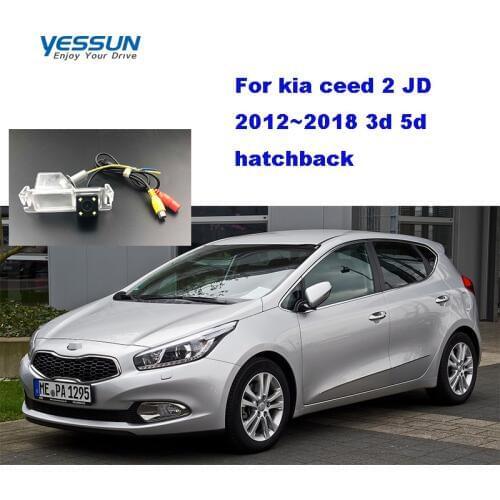 Yessun Car rear view Camera For kia ceed 2 JD 3d 5d hatchback 2012~2018 night view backup camera For kia ceed rear camera