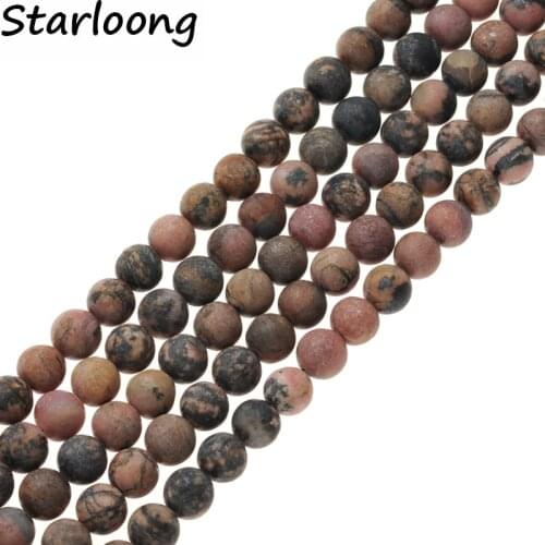 Black Matt Onyx Agates Lapis Tiger Eye Amazonite Natural Stone Beads For Jewelry Making Diy Bracelet 4 6 8 10MM Drop Shipping
