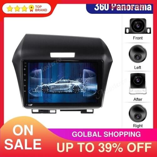 For Honda Jade 2010-2017 Android 10.0 Car GPS Navigation Head Unit Auto Multimedia Player Auto Radio Tape Recorder Stereo Audio
