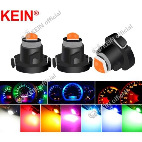 KEIN 10PCS T3 T4.2 T4.7 Led Car Light Meter Bulb Car Dashboard Lamp Neo Wedge Instrument Dash Lights Auto Interior Signal Bulb