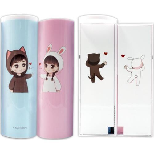 Cartoon strong magnetic buckle large capacity creative multi-function anti-shock shockproof and dirty pen case