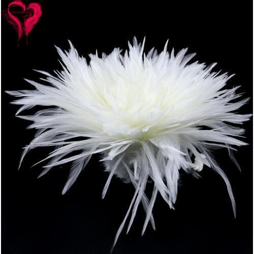 Wisethers Natural White Rooster Feather Hot Sale Pheasant Plumes 800-1000 Pcs/Lot Wedding Party Clothing Decoration Accessory