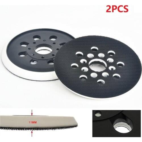 2pcs Electric Polishing Disc Backing Pad 125mm Sanding Pad Hook And Loop For Bosch GEX125-1AE PEX220 5inch8hole Polishing Pad