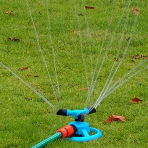 360 Degree Rotating Water Sprinkler System Automatic Garden Sprinklers Watering Grass Lawn Rotary Nozzle Sproeier Rotary Head
