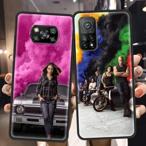 Fast and Furious Moive Cellphone Caso For Mi 11X 11 Ultra 10T 10 9T 9 Pro Coque Soft Para For Xiaomi 11i 10S 9 SE 8 Lite Capa