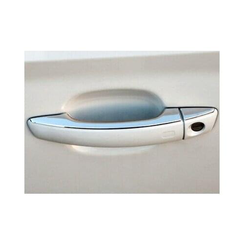 Steel Side Door Handle Stripe Cover Trim 8pcs For Audi A3 8V 2012 - 2018