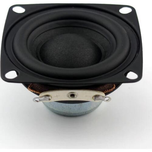 2pcs 2 inch 4 ohm 8W NdFeB magnetic Full Frequency Speaker HIFI Music For Bluetooth Speaker